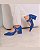 SCARPIN SALTO BAIXO BLOCO COURO AZUL BIC CONFORTAVEL - Imagem 10