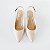 SCARPIN SALTO BAIXO FINO COURO NUDE CLARO CONFORTAVEL - Imagem 3