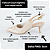 SCARPIN SALTO BAIXO FINO COURO NUDE CLARO CONFORTAVEL - Imagem 2