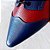 OXFORD SALTO BAIXO FINO COURO AZUL MARINHO VINHO CONFORTAVEL - Imagem 3