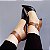 SCARPIN SALTO BAIXO FINO COURO PRETO MARROM CONFORTAVEL - Imagem 3