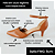 SCARPIN SALTO BAIXO FINO COURO CARAMELO CONFORTAVEL - Imagem 2