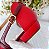 SCARPIN SALTO BAIXO BLOCO COURO VERMELHO MARSALA CONFORTAVEL - Imagem 4