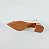 SCARPIN SALTO BAIXO BLOCO COURO NUDE OFF WHITE CONFORTAVEL - Imagem 7