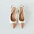 SCARPIN SALTO BAIXO BLOCO COURO NUDE OFF WHITE CONFORTAVEL - Imagem 5