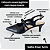 SCARPIN SALTO BAIXO FINO COURO PRETO CONFORTAVEL - Imagem 2