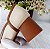 SCARPIN SALTO BAIXO BLOCO COURO OFF WHITE MARROM CONFORTAVEL - Imagem 10