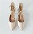 SCARPIN SALTO BAIXO FINO COURO NUDE CLARO CONFORTAVEL - Imagem 11