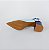 SCARPIN SALTO BAIXO BLOCO COURO AZUL BEBE BIC MARINHO CONFORTAVEL - Imagem 7