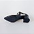 SCARPIN SALTO BAIXO BLOCO COURO PRETO CONFORTAVEL - Imagem 8