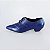 OXFORD SALTO BAIXO FINO COURO AZUL MARINHO CONFORTAVEL - Imagem 1