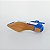 SCARPIN SALTO BAIXO FINO COURO AZUL BIC BEBE CONFORTAVEL - Imagem 7