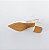 SCARPIN SALTO BAIXO BLOCO COURO OFF WHITE BRANCO NUDE CLARO CONFORTAVEL - Imagem 7