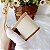 SCARPIN SALTO BAIXO BLOCO COURO OFF WHITE BRANCO NUDE CLARO CONFORTAVEL - Imagem 5