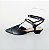 SCARPIN SALTO BAIXO FINO COURO PRETO CONFORTAVEL - Imagem 1