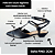 SCARPIN SALTO BAIXO FINO COURO PRETO CONFORTAVEL - Imagem 2