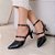 SCARPIN SALTO BAIXO FINO COURO PRETO CONFORTAVEL - Imagem 5