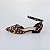 SCARPIN SALTO BAIXO BLOCO COURO ONCA PRETO CONFORTAVEL - Imagem 1