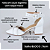 SCARPIN SALTO BAIXO BLOCO COURO BRANCO PRATA CONFORTAVEL - Imagem 2