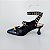 SCARPIN SALTO BAIXO TACA COURO PRETO CONFORTAVEL - Imagem 1