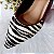 SCARPIN SALTO BAIXO BLOCO COURO ZEBRA MARSALA CONFORTAVEL - Imagem 4