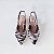 SCARPIN SALTO BAIXO BLOCO COURO ZEBRA MARSALA CONFORTAVEL - Imagem 3