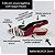 SCARPIN SALTO BAIXO BLOCO COURO ZEBRA MARSALA CONFORTAVEL - Imagem 2
