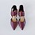 SCARPIN SALTO BAIXO BLOCO COURO MARSALA CONFORTAVEL - Imagem 3
