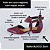SCARPIN SALTO BAIXO BLOCO COURO MARSALA CONFORTAVEL - Imagem 2