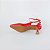 SCARPIN SALTO BAIXO TACA COURO VERMELHO CAMPARI CONFORTAVEL - Imagem 6
