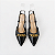 SCARPIN SALTO BAIXO BLOCO COURO PRETO CONFORTAVEL - Imagem 4
