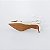 SCARPIN SALTO FINO COURO OFF WHITE DOURADO CONFORTAVEL - Imagem 7