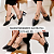 SCARPIN SALTO FINO COURO DOURADO CONFORTAVEL - Imagem 8