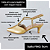 SCARPIN SALTO FINO COURO DOURADO CONFORTAVEL - Imagem 2