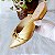 MULE SALTO BLOCO COURO DOURADO CONFORTAVEL - Imagem 6