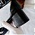 SCARPIN SALTO BLOCO COURO PRETO PRATA CONFORTAVEL - Imagem 5