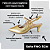 SCARPIN SALTO BAIXO FINO COURO DOURADO CONFORTAVEL - Imagem 2