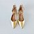 SCARPIN SALTO BAIXO BLOCO COURO DOURADO CONFORTAVEL - Imagem 6