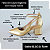 SCARPIN SALTO BAIXO BLOCO COURO DOURADO CONFORTAVEL - Imagem 2