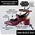 SCARPIN SALTO BLOCO COURO MARSALA CONFORTAVEL - Imagem 2