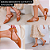 SCARPIN SALTO BLOCO COURO PRETO CARAMELO CONFORTAVEL - Imagem 7