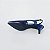 SCARPIN SALTO FINO COURO AZUL MARINHO CONFORTAVEL - Imagem 6