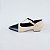 SCARPIN SALTO BLOCO COURO NUDE CLARO CONFORTAVEL - Imagem 1