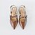 SCARPIN SALTO BLOCO COURO MARROM CONFORTAVEL - Imagem 3
