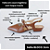 SCARPIN SALTO BLOCO COURO MARROM CONFORTAVEL - Imagem 2