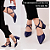 SCARPIN SALTO BLOCO COURO PRETO CONFORTAVEL - Imagem 7