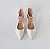 SCARPIN SALTO BLOCO COURO OFF WHITE CONFORTAVEL - Imagem 3