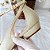 SCARPIN SALTO BLOCO COURO OFF WHITE CONFORTAVEL - Imagem 5