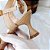 SCARPIN SALTO TACA COURO NUDE CLARO CONFORTAVEL - Imagem 5
