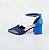 SCARPIN SALTO BLOCO COURO AZUL MARINHO BIC CONFORTAVEL - Imagem 1